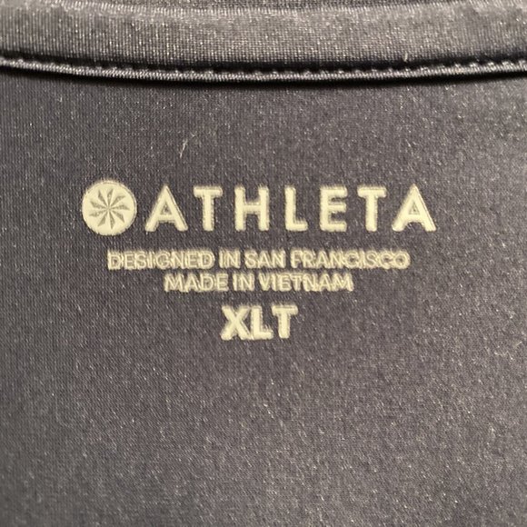 Athleta Sunlover UPF50 Tulip Back Tank Navy — XL Tall — Never Worn! - Picture 5 of 5